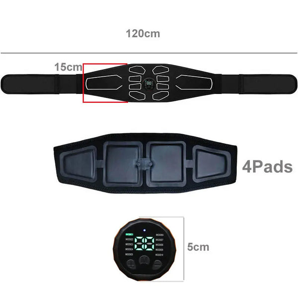 SlimEase Ab Toning Belt