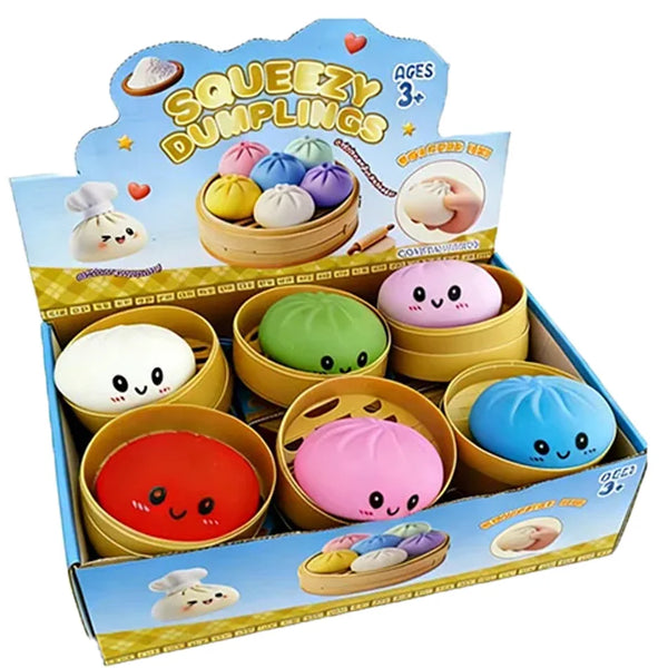 Colorful Squishy Dumpling Toy